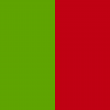 GREEN / RED