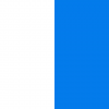 WHITE W BLUE DOT